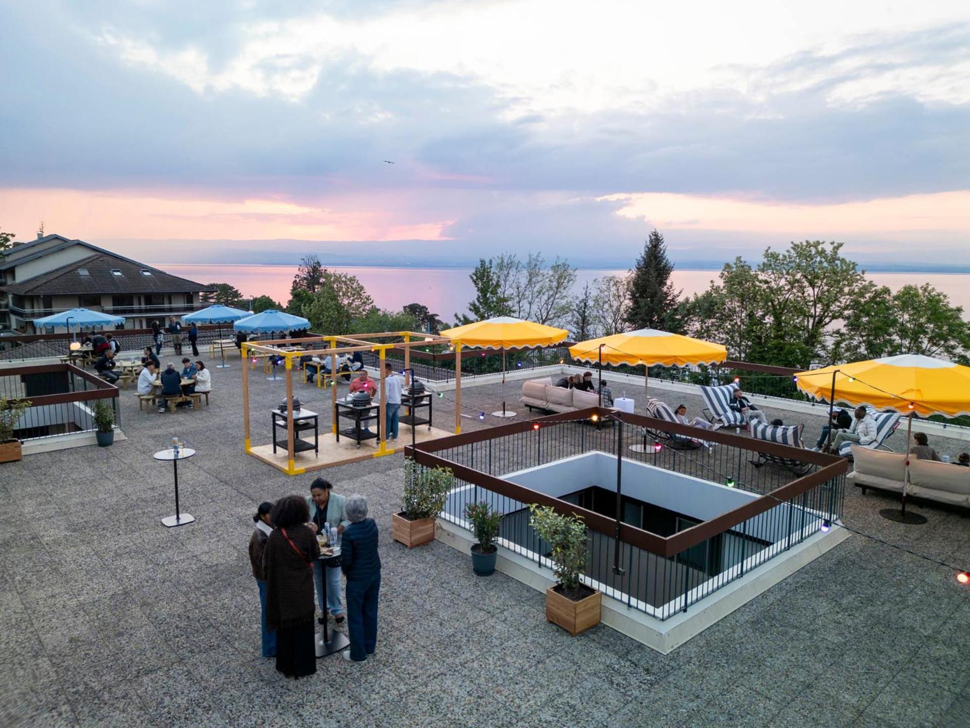 Cote Lac Hostel Evian Exterior photo